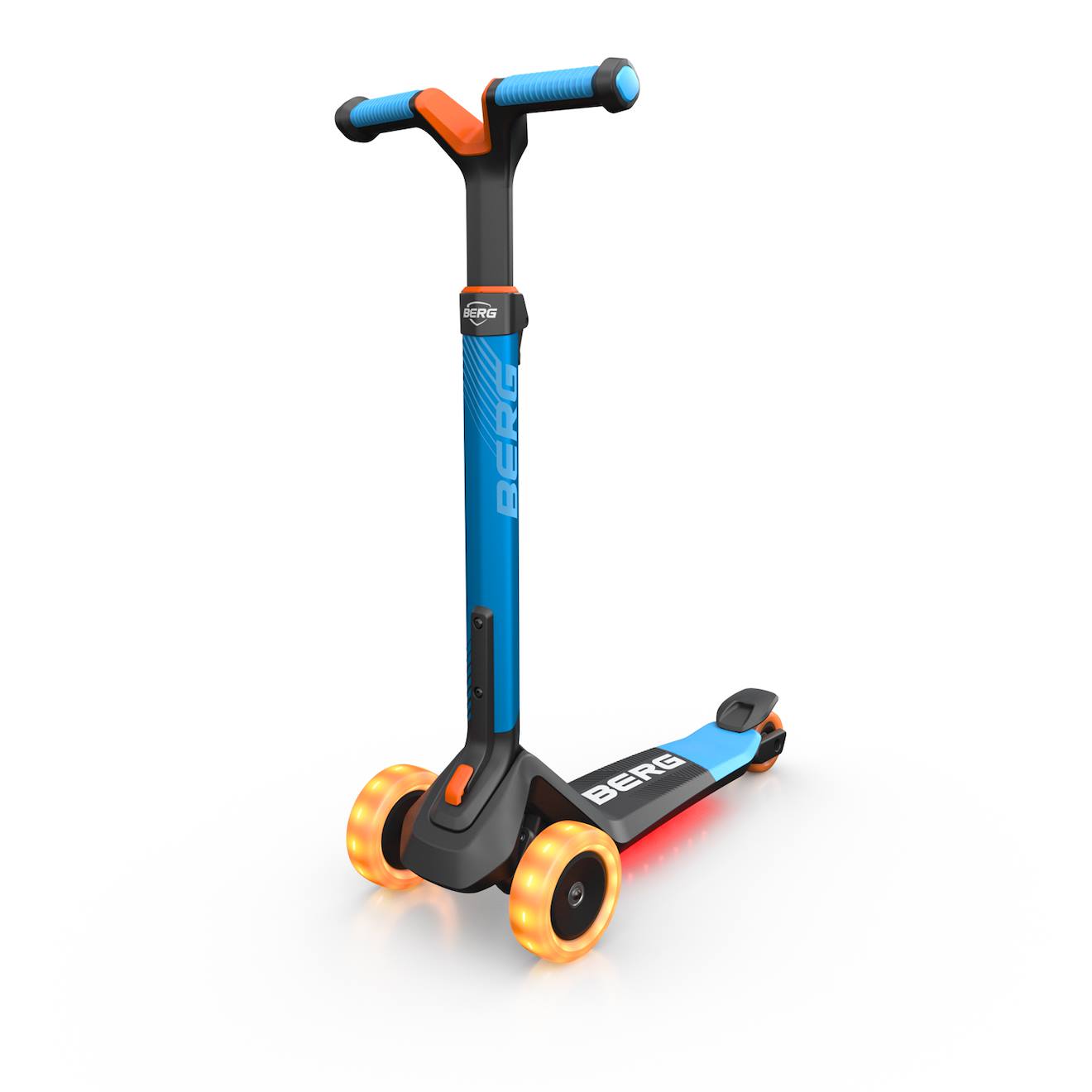 Trottinette Pour Enfants, 2+ Ans, Pliable, Led-deck, Nexo Bleu Blue Trottinette Pour Enfants, 2+ Ans, Pliable, Led-deck, Nexo Bleu Blue