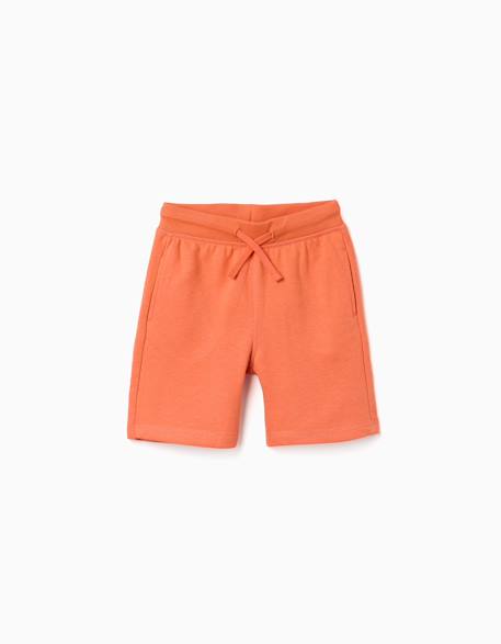 Short en molleton avec cordon de serrage et poches latérales  - vertbaudet enfant