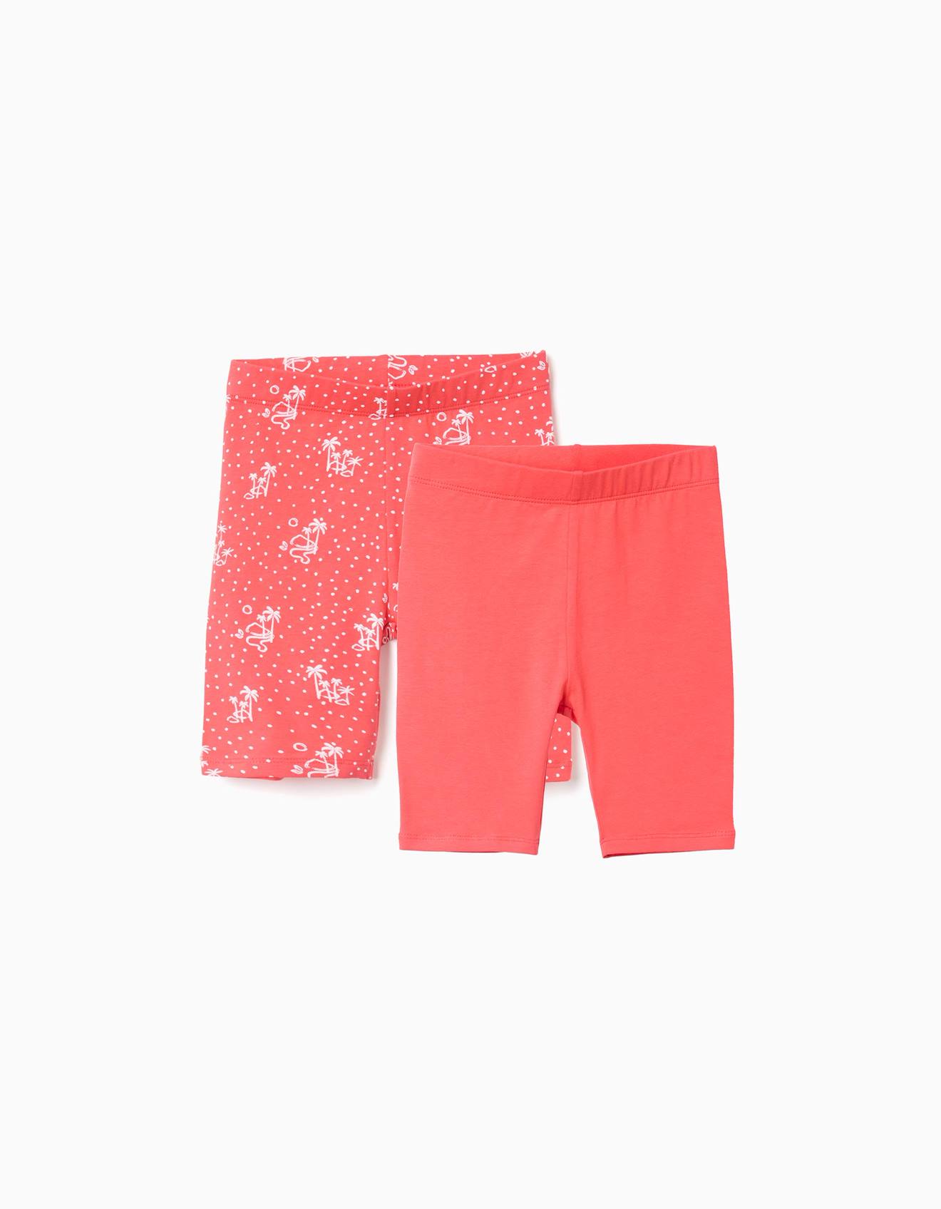 Lot De 2 Cyclistes Unis Et Imprims Rose 15 €