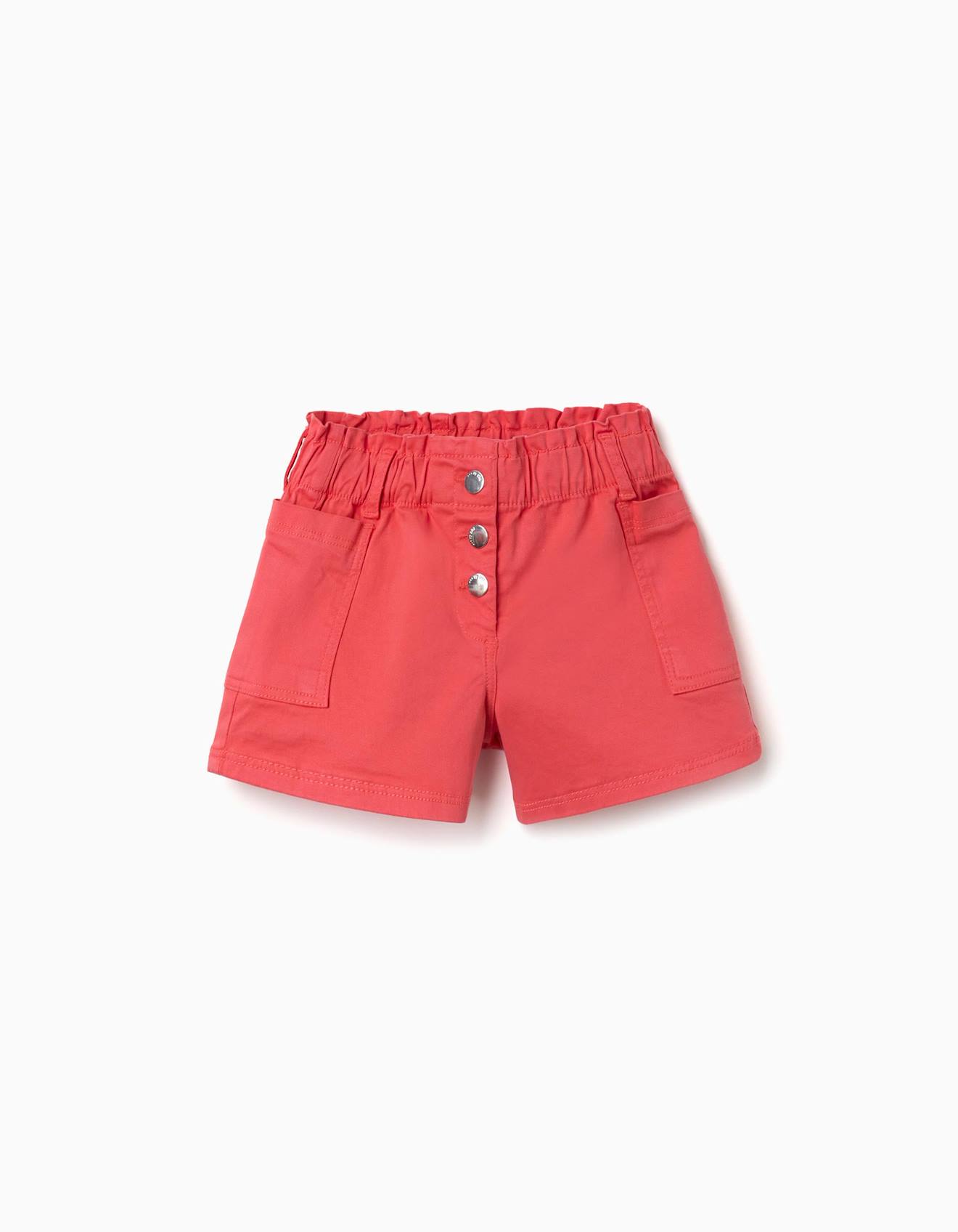 Short En Serg Avec Poches Cargo Et Taille lastique Rose 16 €