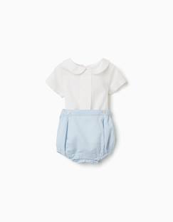 -Combinaison 2-en-1 en coton et lin
