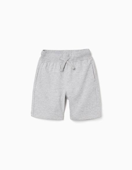 Garçon-Short-Short en molleton avec cordon de serrage et poches latérales
