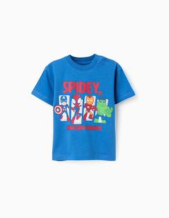 -T-shirt en coton avec imprimé spidey & friends