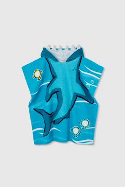 -Serviette en coton à capuche requin