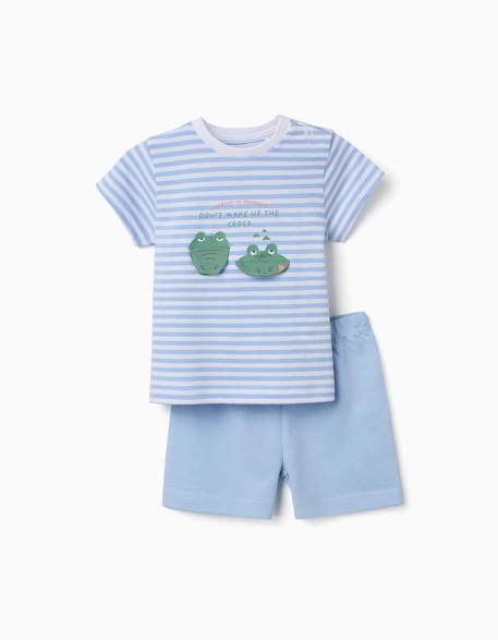 Bébé-Pyjama en coton avec imprimé alligator