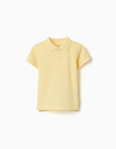 Bébé-T-shirt, sous-pull-T-shirt-Polo en coton, à manches courtes, boutons