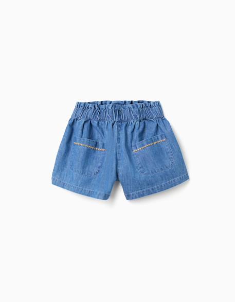 Short en jean avec poches avant  - vertbaudet enfant