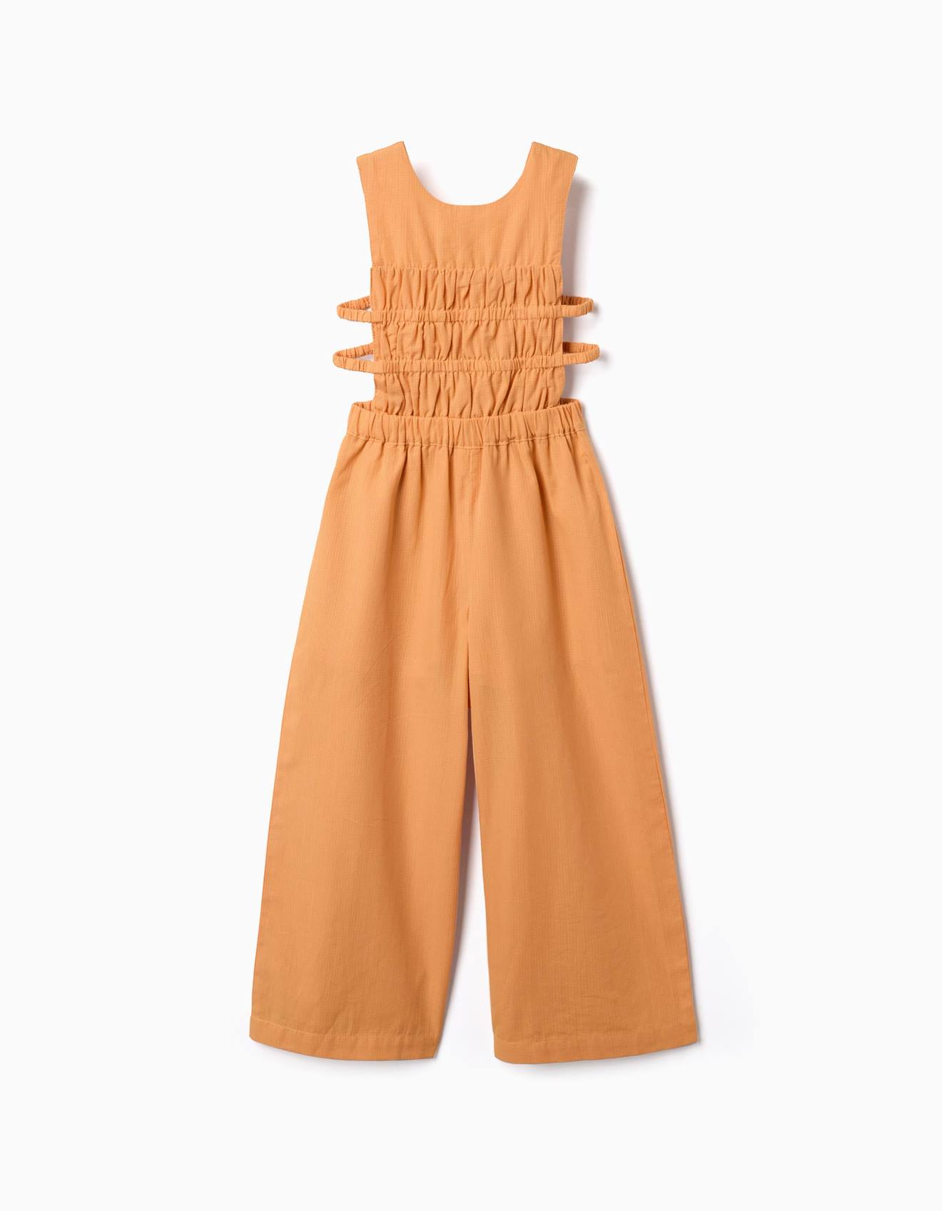 Combinaison Sans Manches En Coton Avec Ouvertures Latrales Jaune Fonc 26 €