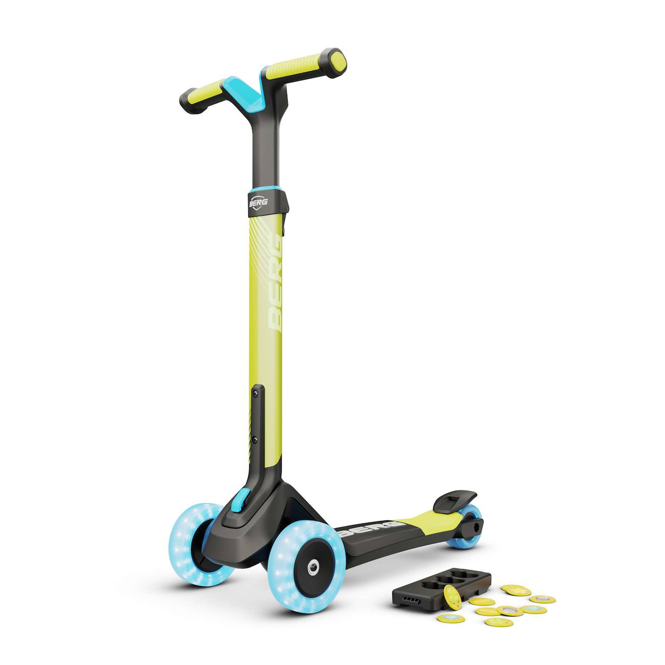 Trottinette Pour Enfants, 2+ Ans, Pliable, Nexo Menthe Lime Trottinette Pour Enfants, 2+ Ans, Pliable, Nexo Menthe Lime