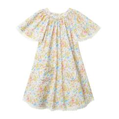 Robe cérémonie  fleurie   à manches papillon  butterfly  - vertbaudet enfant