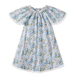 Robe cérémonie  fleurie   à manches papillon  butterfly  - vertbaudet enfant