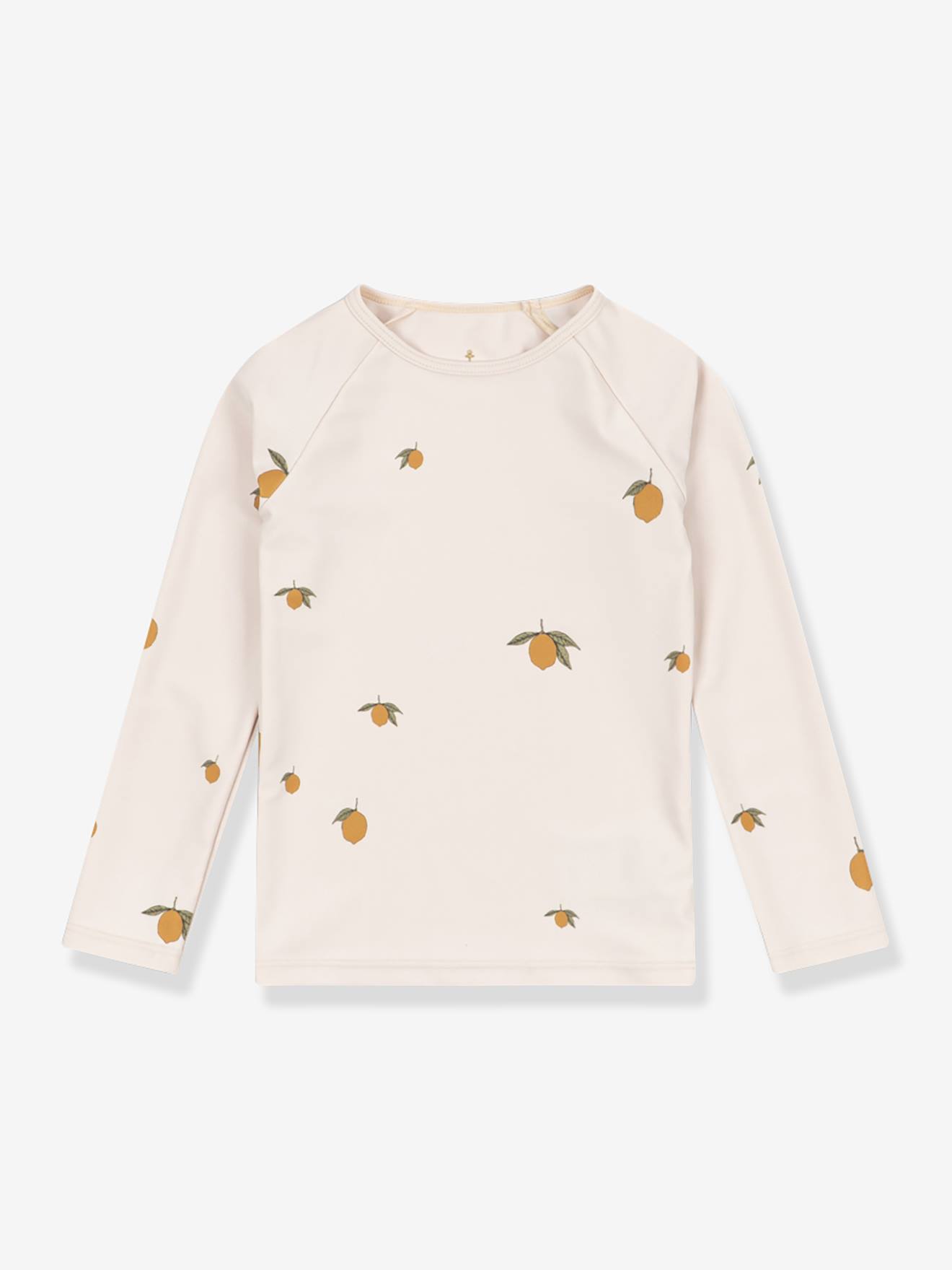 T-shirt de bain longues manches beige