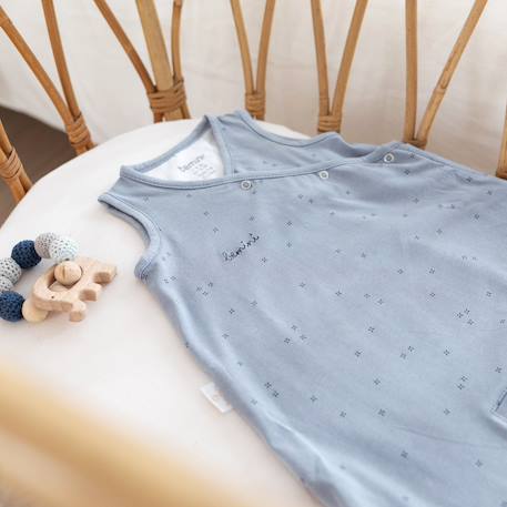 Gigoteuse sans manches été  - tog 0.5 jersey Art deco+Dots ecru+Flamingo+Heidi carmin+Heidi ocre+Heidi opalin+Mario turquoise+Mini lunar+Mini pudding+Mini stone+Mix grey+Piuma moka+Stars ecru+Wouff noisette+Wouff spinach 60 - vertbaudet enfant 