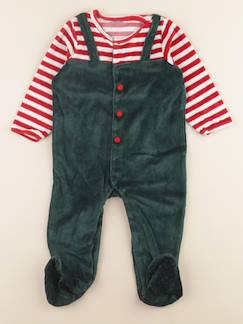 Seconde main-Pyjama velours - 18 mois
