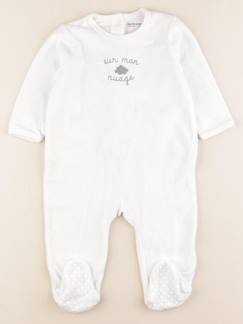 Seconde main-Pyjama velours - 12 mois