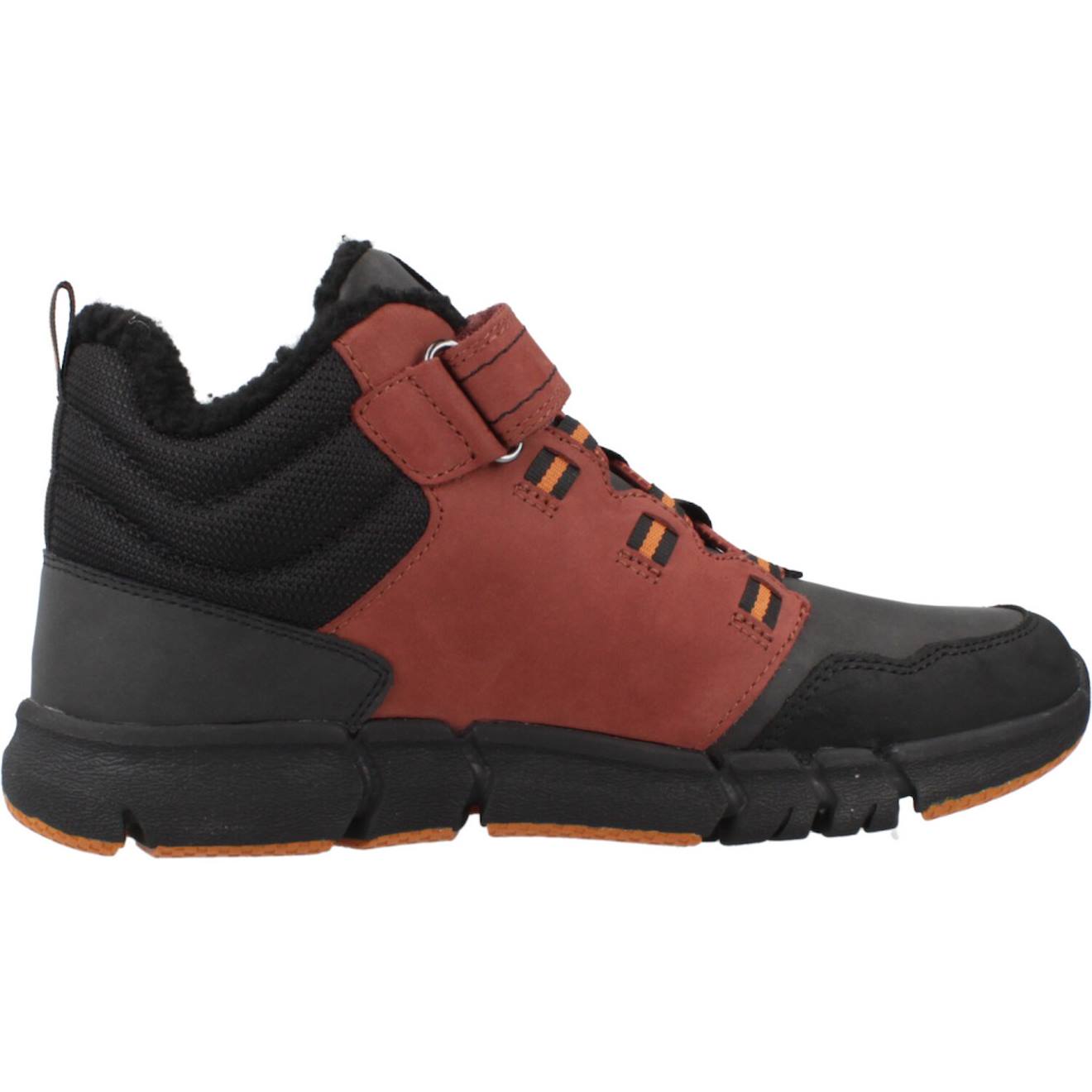 Boots Garçon Zippées J Flexyper B Abx Marron C8353