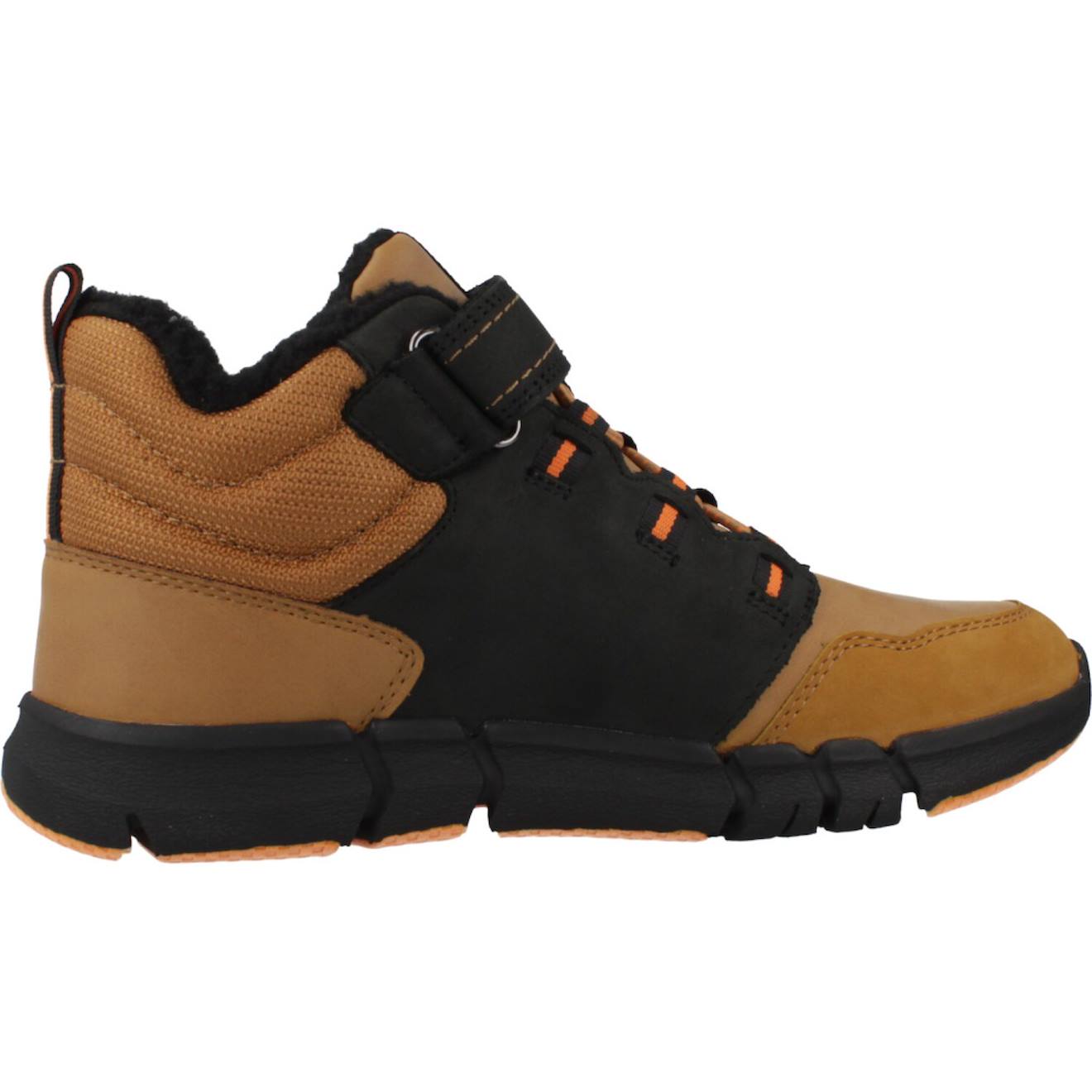 Boots Garçon Zippées J Flexyper B Abx Marron C9241