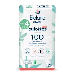 Puériculture-Toilette de bébé-Propreté et change-Couches jetables-Couches-culottes écologiques taille 4 (8 à 15 kg) – 42 couches