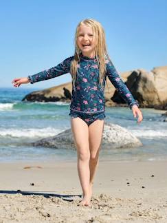 Maillot bain fille 2 pièces anti UV  - vertbaudet enfant