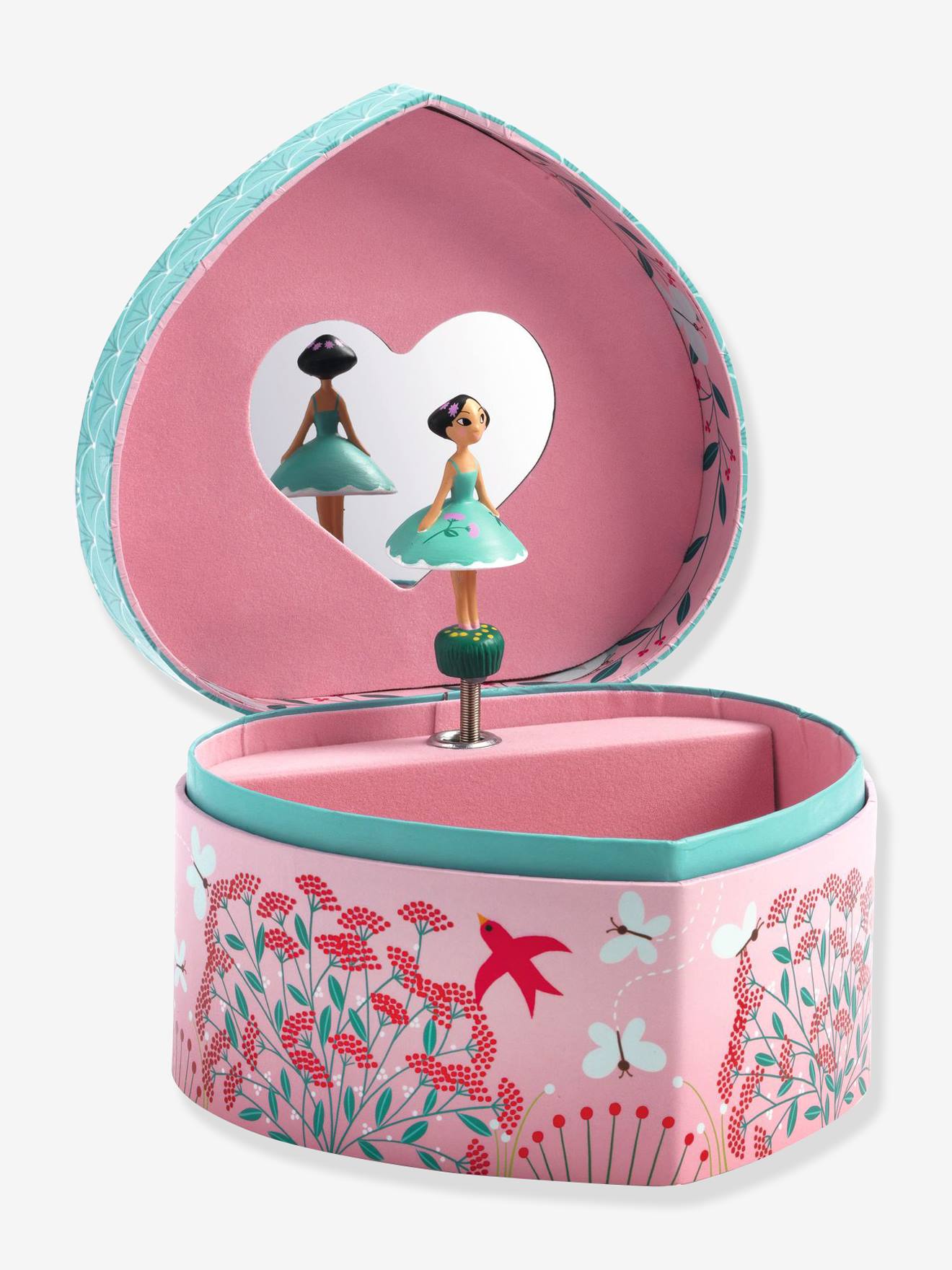 Boîte à musique Mélodie du printemps multicolore