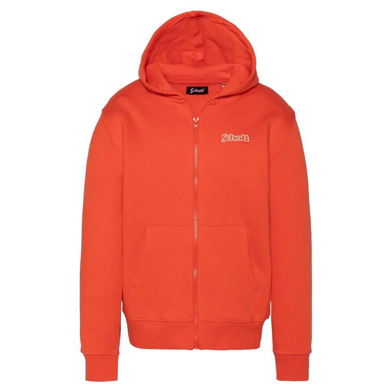 Sweat Zipp Capuche Orange 18 €