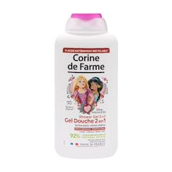 -Gel douche enfant 2 en 1 corps et cheveux parfum fraise Princesse