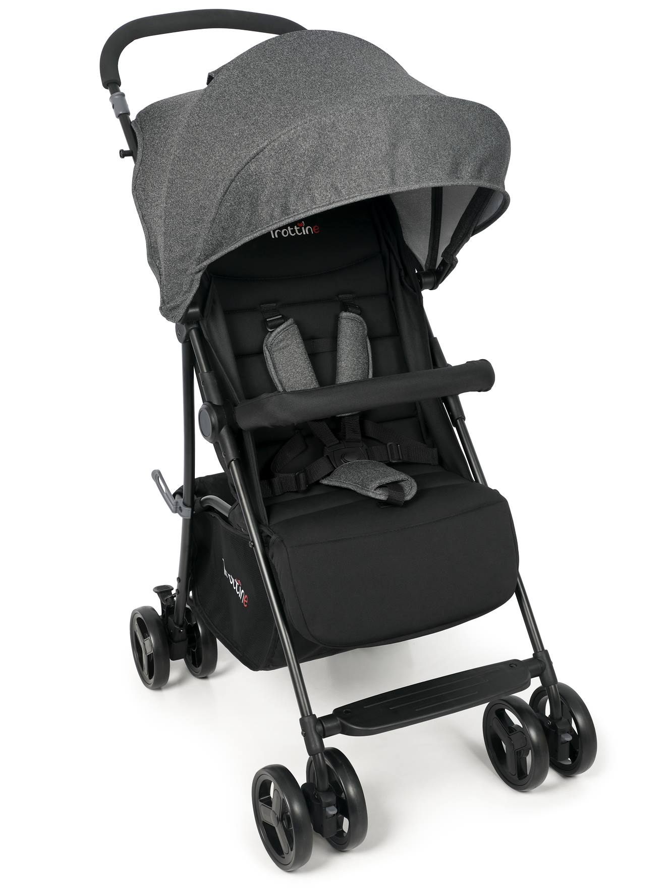 Poussette Naissance Confortable Memphis Silver