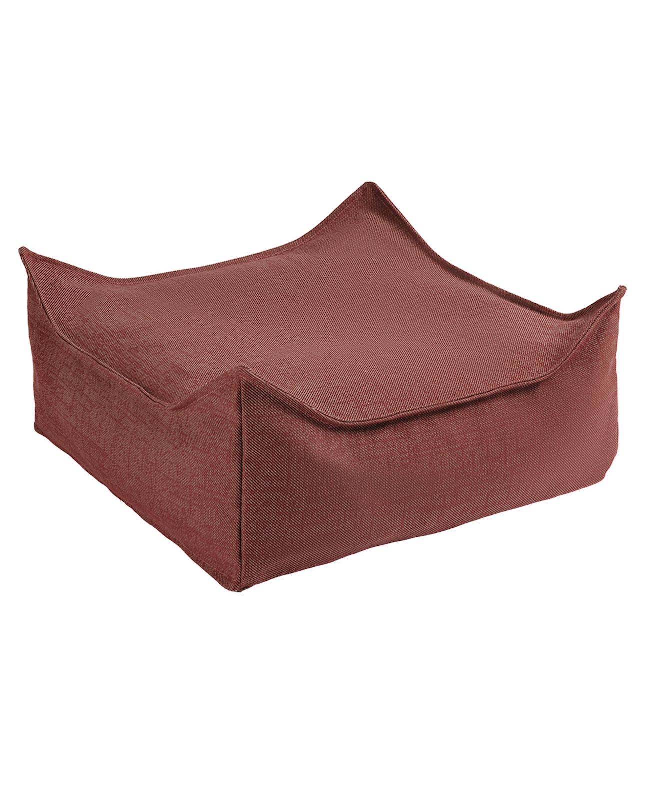 Pouf Extérieur Enfant Carré Coussin De Sol Outdoor Pomegranate