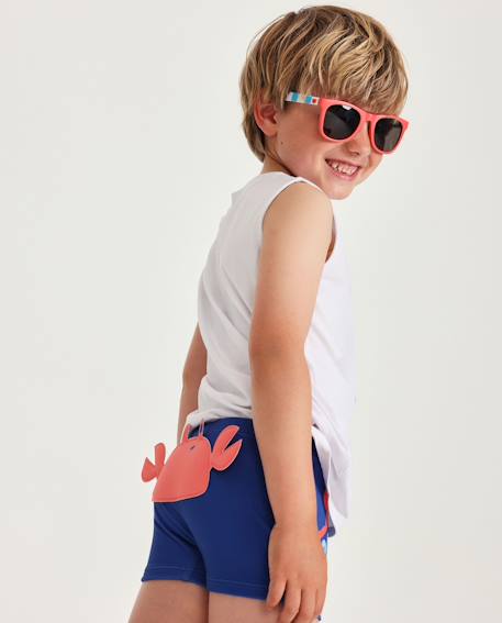 Bébé-Maillot de bain pour garçon en maille avec tissu extensible