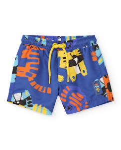 Maillot de bain pour garçon en toile avec motif tigres  - vertbaudet enfant