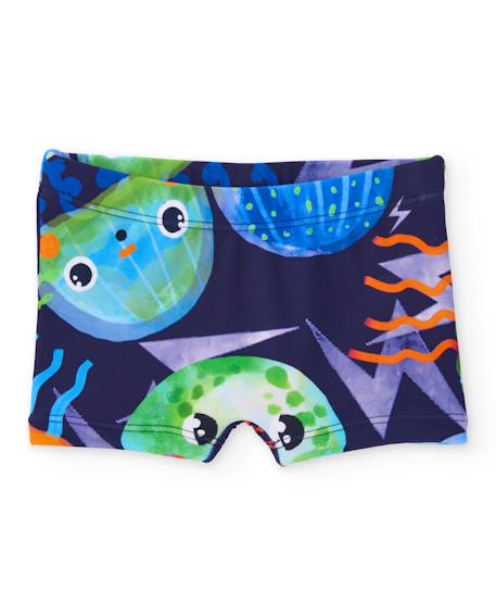 Bébé-Maillot de bain garçon en maille avec élastique