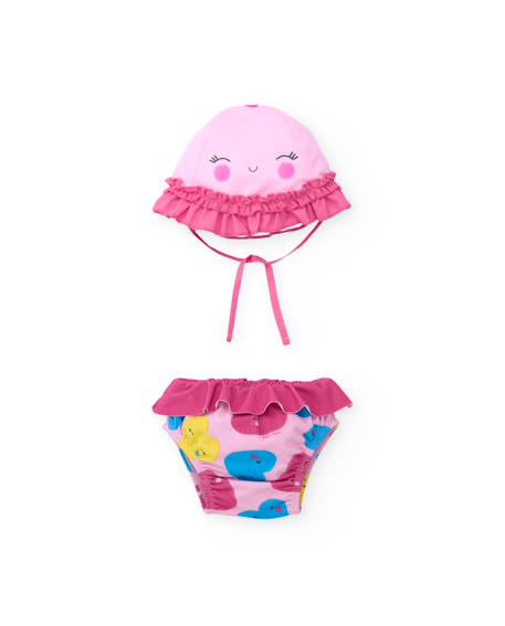 Bébé-Maillot de bain bébé avec chapeau