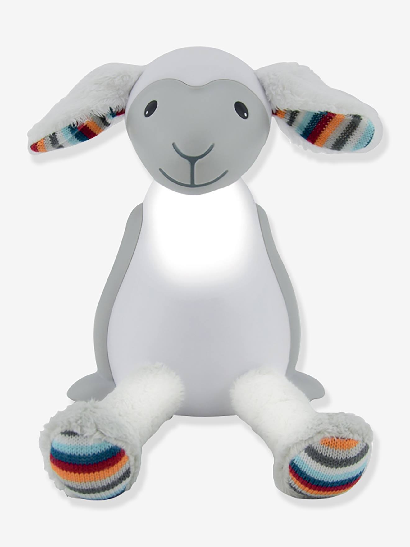 Peluche veilleuse et liseuse Fin le mouton gris (ZAZU) - Couverture
