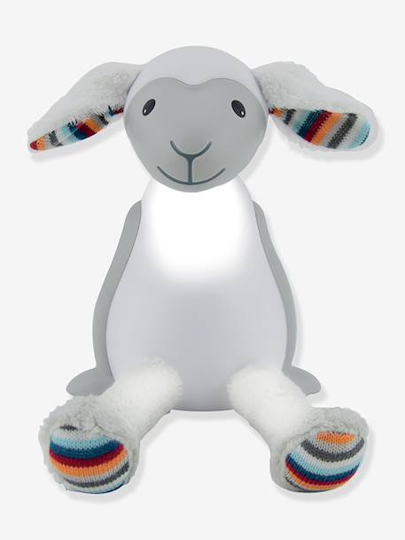 ZAZU - Peluche veilleuse et liseuse Fin le mouton gris