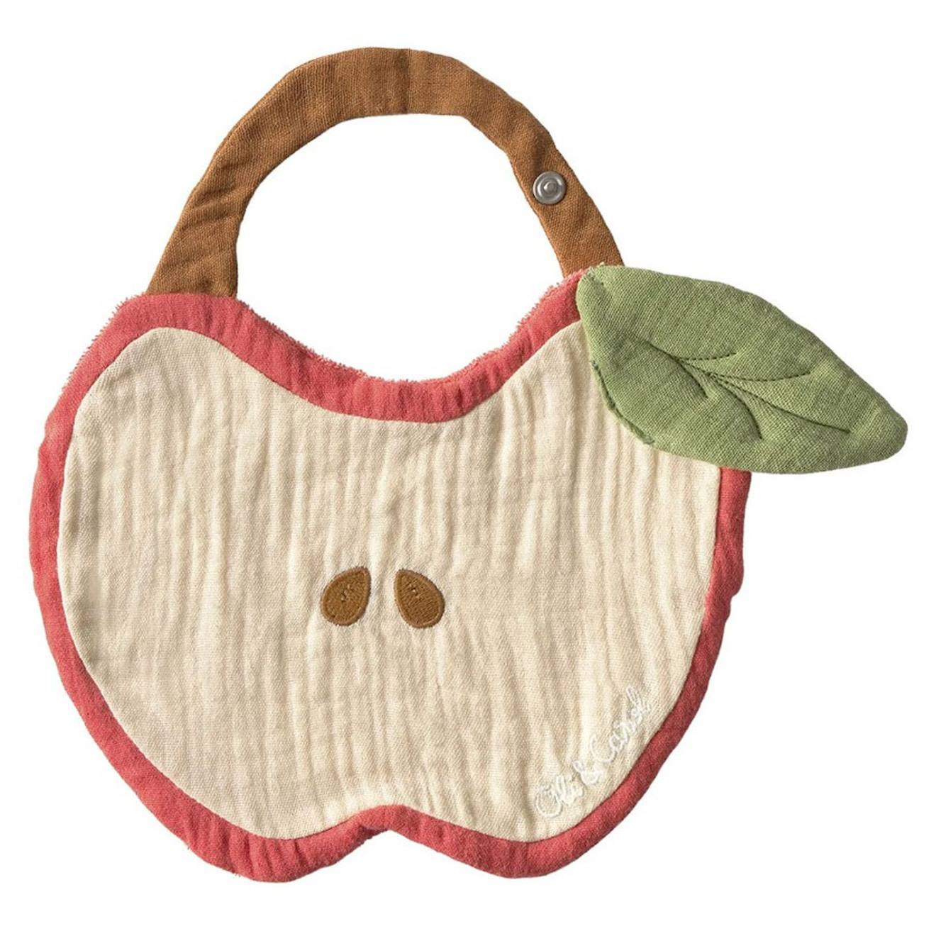 Bavoir Pepa La Pomme Beige