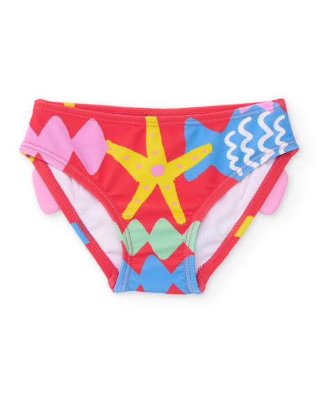 Fille-Maillot de bain-Culotte de bain en maille pour fille à séchage rapide