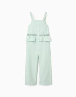 -Combinaison sans manches en coton et lin