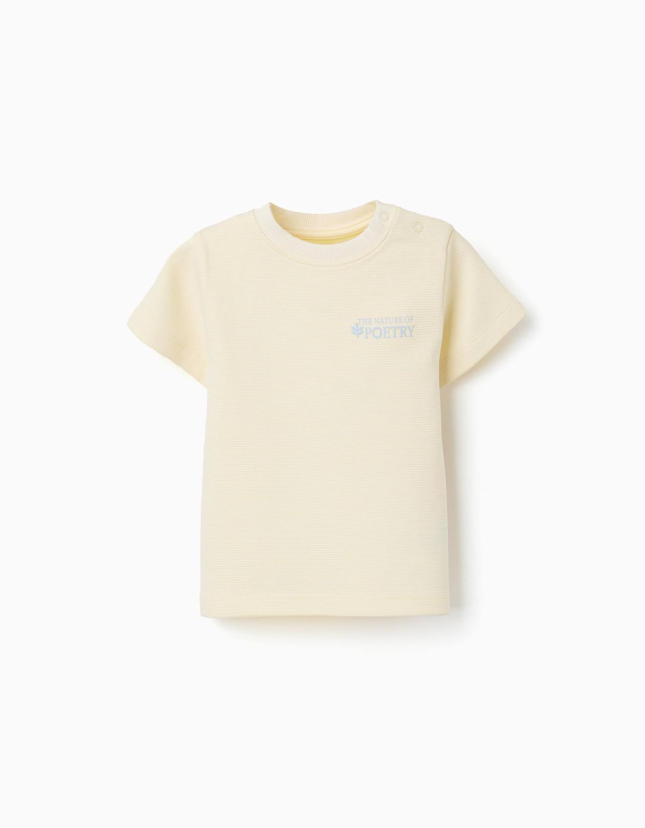 T-shirt En Coton Ctel Avec Imprim Poetry Jaune 12 €