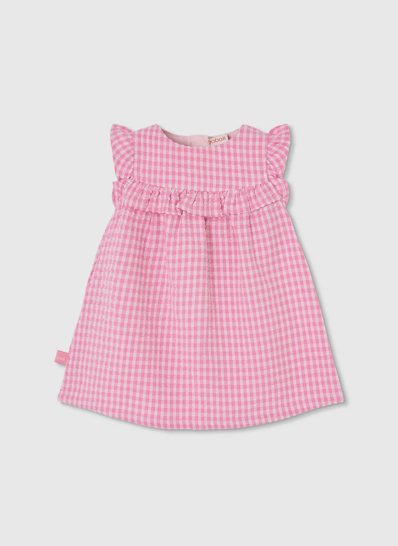 Robe Bébé À Carreaux Multicolore