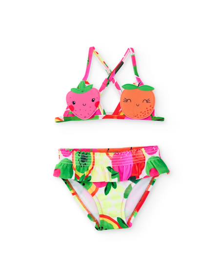 Maillot de bain fille  - vertbaudet enfant