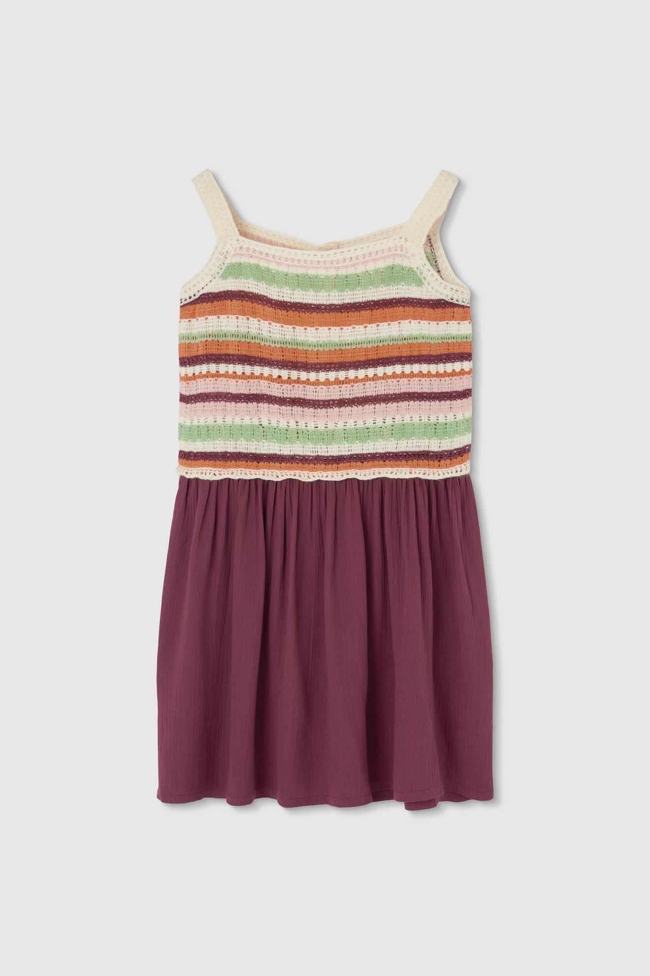 Robe En Maille Lilas