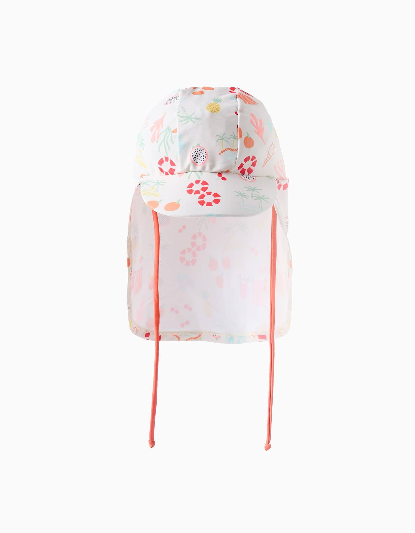 Casquette Lgionnaire De Bain Avec Motif Plage Blanc 15 €