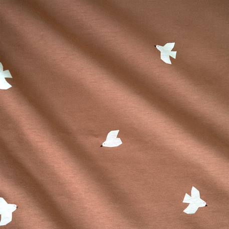 Tapis de parc et jeu - jersey moelleux Flower print+Gold dots print+Piuma ecru+Piuma moka+Stars grizou 22 - vertbaudet enfant 