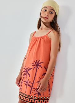 -Robe popeline  palmiers