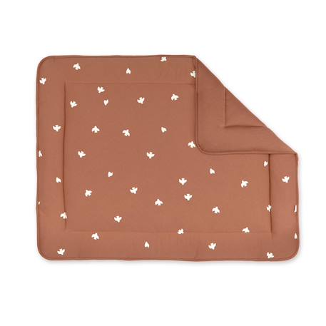 Tapis de parc et jeu - jersey moelleux Flower print+Gold dots print+Piuma ecru+Piuma moka+Stars grizou 19 - vertbaudet enfant 