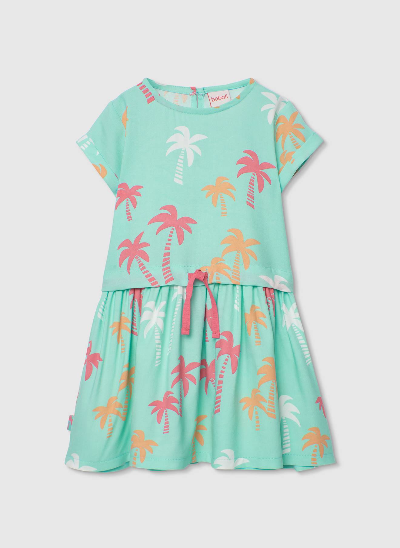 Robe Imprime Palmiers Multicolore 18 €