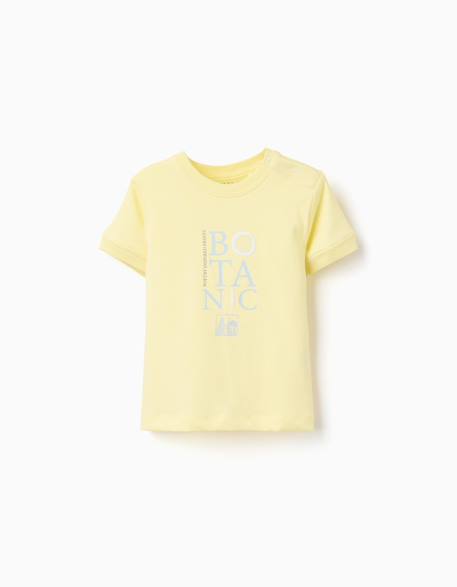 Bébé-T-shirt, sous-pull-T-shirt-T-shirt en coton avec imprimé botanic
