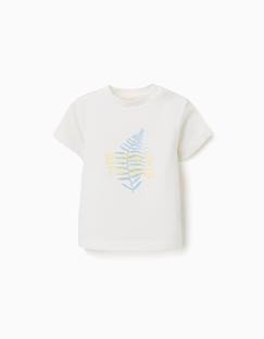 T-shirt en coton avec imprimé nature  - vertbaudet enfant