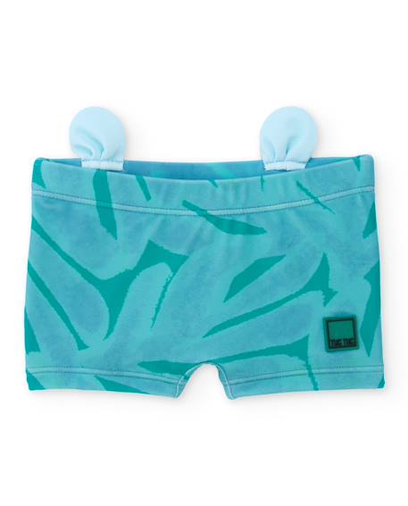 Maillot de bain garçon en maille avec petites oreilles décoratives  - vertbaudet enfant