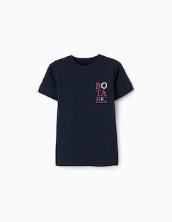 T-shirt en coton avec imprimé botanic  - vertbaudet enfant